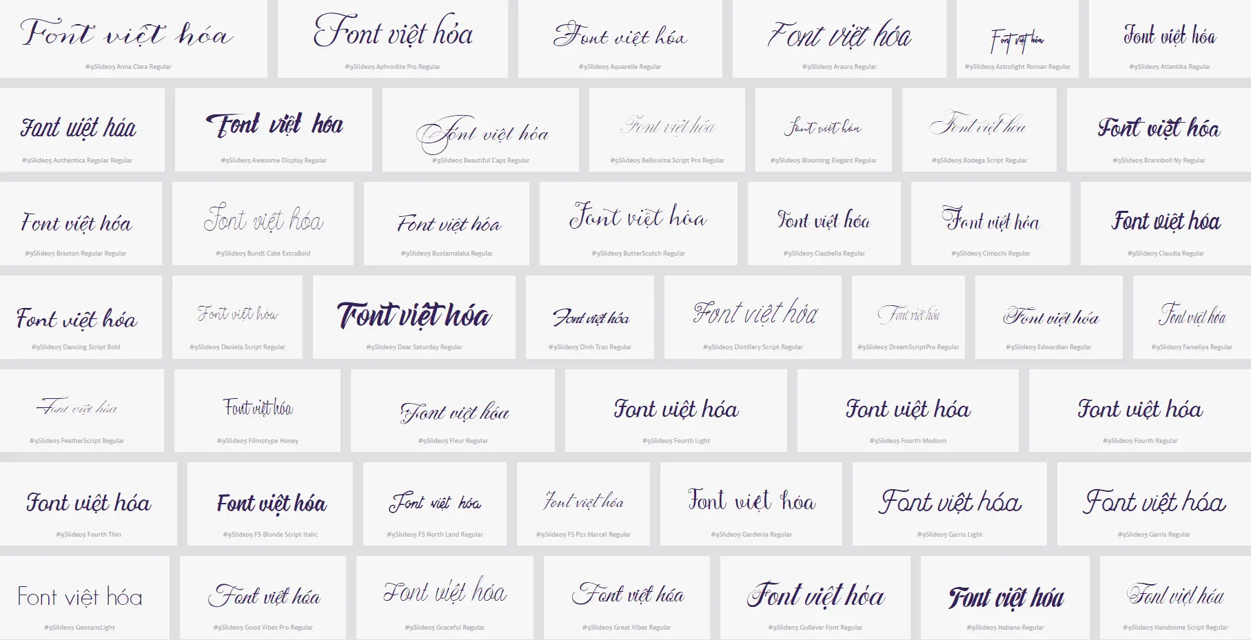 Download font việt hóa cực đẹp miễn phí 7 Hình ảnh chi tiết font chữ