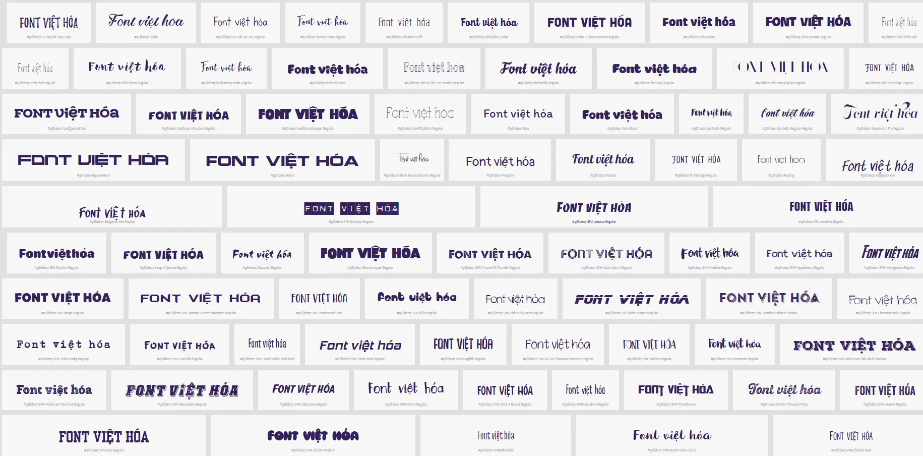 Download font việt hóa cực đẹp miễn phí 10 Hình ảnh chi tiết font chữ