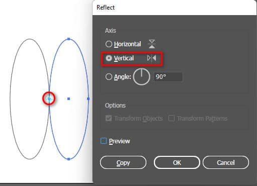 Công cụ Rotate & Reflect Tool Illustrator