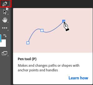 Hướng dẫn sử dụng công cụ Pen Tool Photoshop 2 dụng cụ bút
