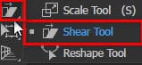 Hướng dẫn sử dụng công cụ Shear Tool illustrator 2 HOW TO công cụ Shear Tool illustrator
