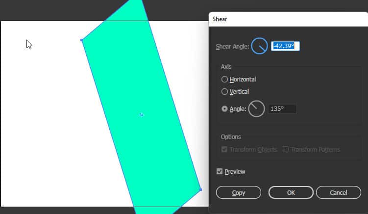 Hướng dẫn sử dụng công cụ Shear Tool illustrator 3 HOW TO công cụ Shear Tool illustrator
