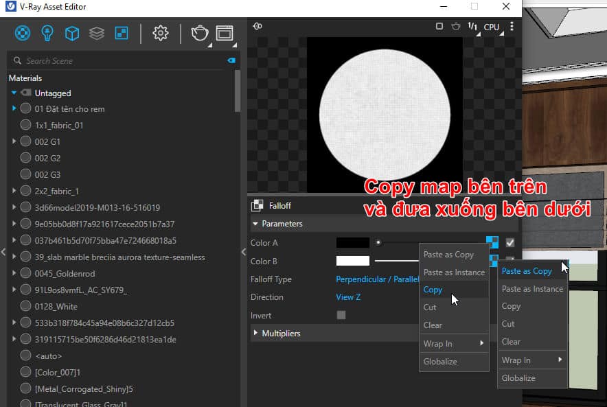 Cách tạo vật liệu cơ bản trong vray Sketchup 7 vật liệu cơ bản trong vray Sketchup