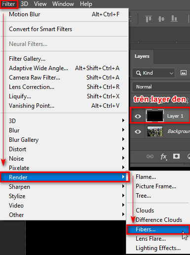 Cách tạo mưa trong photoshop cực kỳ đơn giản 4 Cách tạo mưa trong photoshop