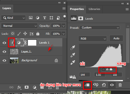 Cách tạo mưa trong photoshop cực kỳ đơn giản 8 Cách tạo mưa trong photoshop