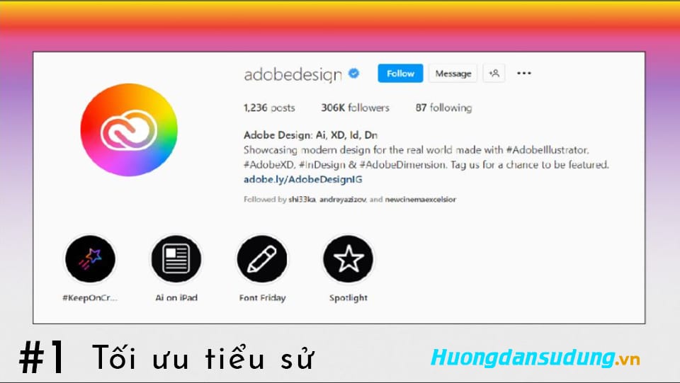 Tối ưu hóa tiểu sử Instagram Tối ưu hóa tiểu sử Instagram