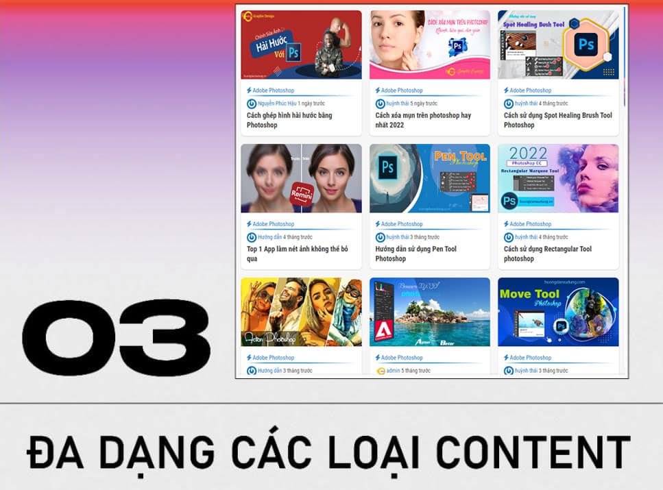 Đa dạng loại content trong Instagram Đa dạng loại content trong Instagram