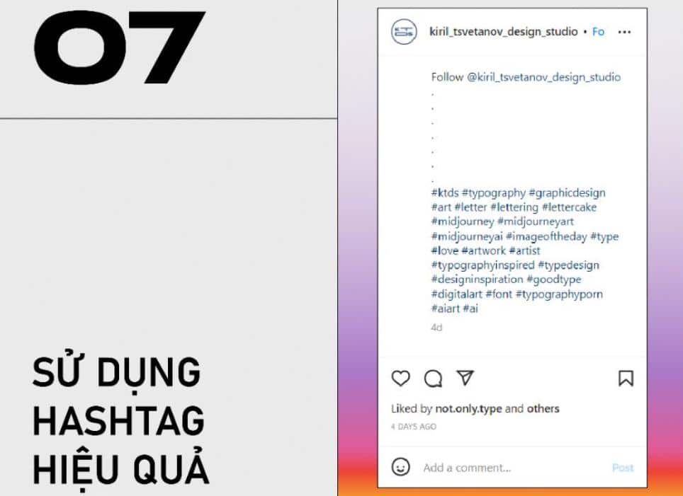 Sử dụng hashtag hiệu quả Sử dụng hashtag hiệu quả