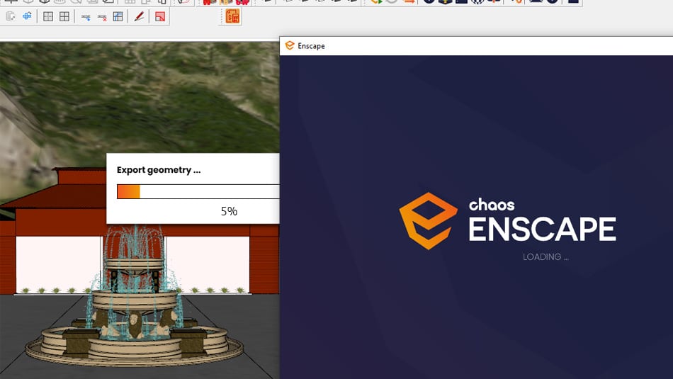 Khắc phục lỗi Enscape Render bị văng file 2 Lỗi enscape bị treo