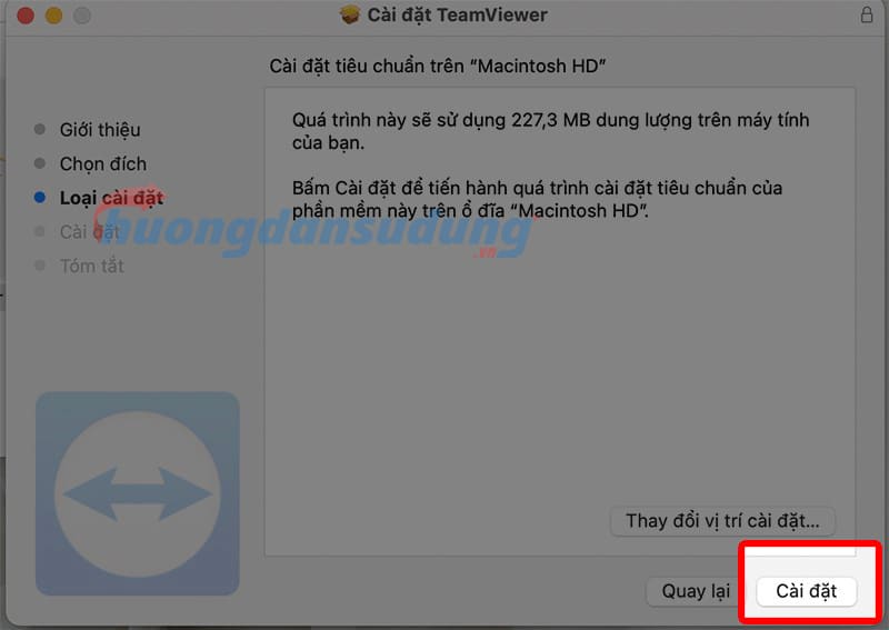 Dịch vụ cài macbook online 6 cai teamview macbook 4