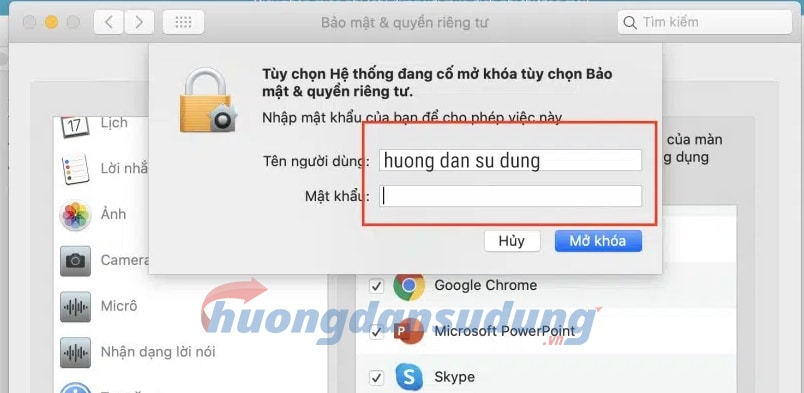 4. Nhập mật khẩu 4. Nhập mật khẩu