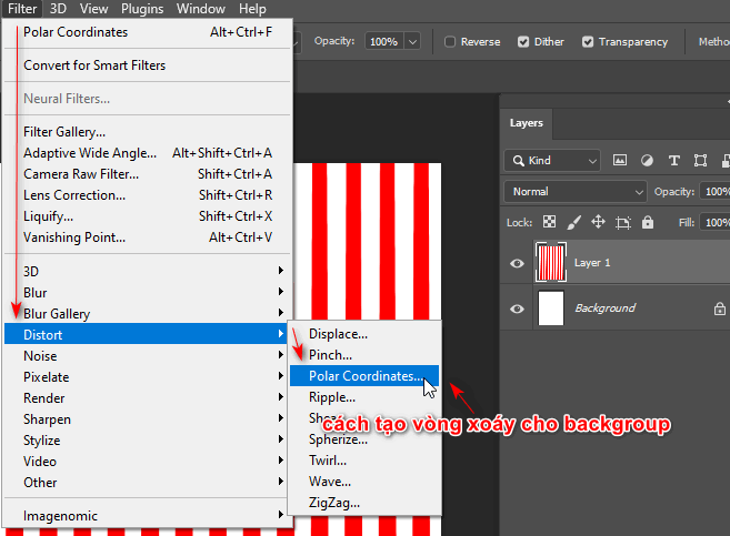 Cách tạo background trong Photoshop cực đơn giản Cách tạo background trong Photoshop cực đơn giản