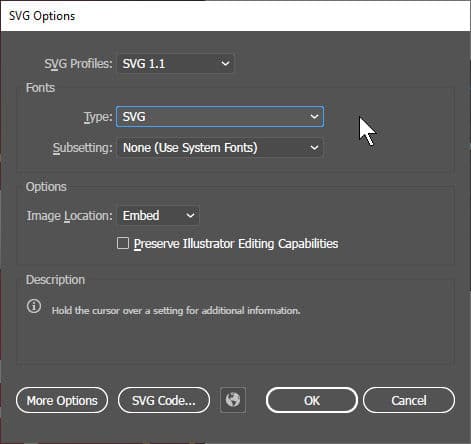 Cách xuất file Illustrator hiệu quả nhanh chóng và chính xác 5 FIle SVG