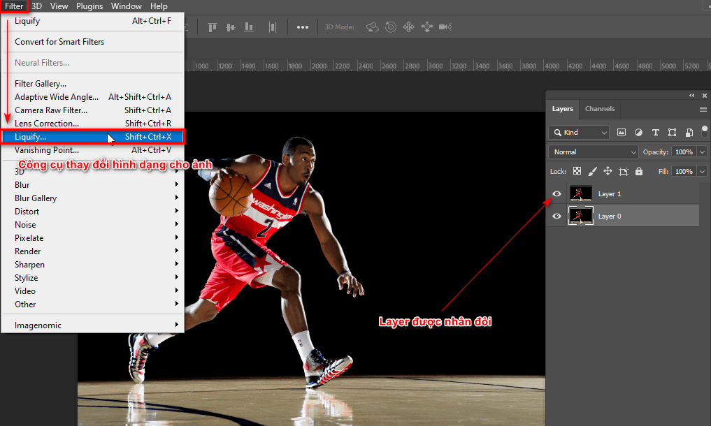 Cách tạo hiệu ứng tan biến trong photoshop 4 Cách tạo hiệu ứng tan biến trong photoshop