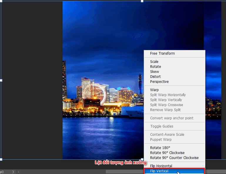 Cách tạo hiệu ứng trong photoshop thành phố biển 5 Cách tạo ra một thành phố xoay tròn trong photoshop