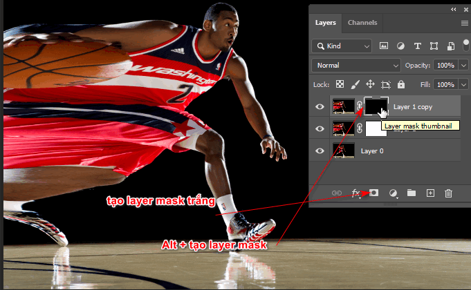 Cách tạo hiệu ứng tan biến trong photoshop 7 Cách làm hình ảnh bị tan biến trong photoshop
