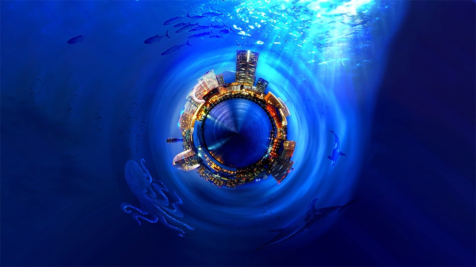 Cách tạo hiệu ứng trong photoshop thành phố biển 12 Cách tạo hiệu ứng trong photoshop