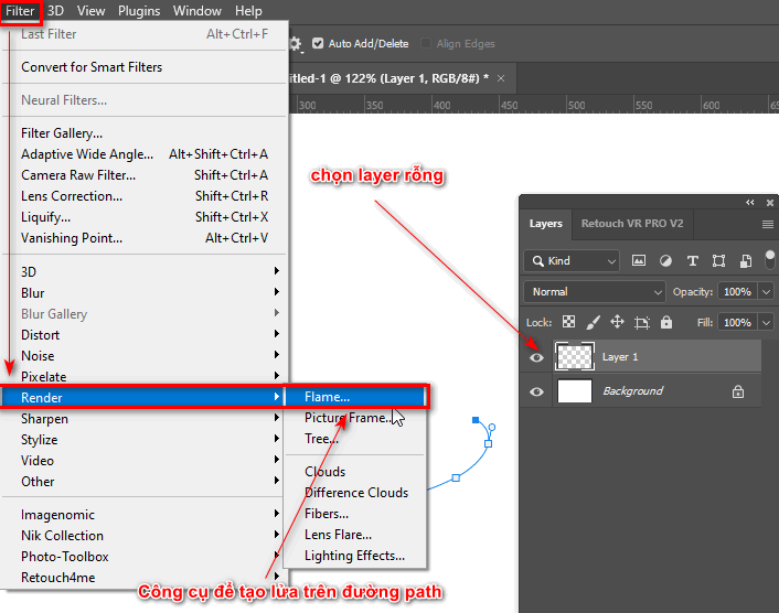 Cách tạo một bức tranh đẹp trong photoshop 3 Cách tạo một bức tranh đẹp trong photoshop