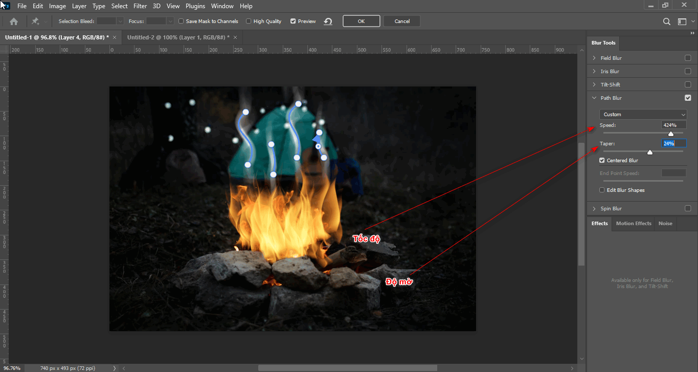 Cách tạo một bức tranh đẹp trong photoshop 8 Cách tạo một bức tranh đẹp trong photoshop