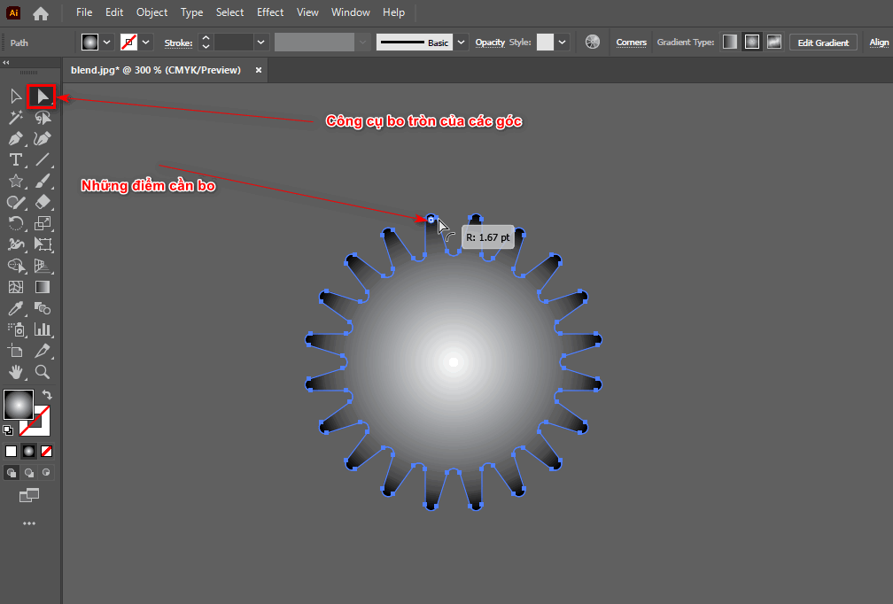 Cách tạo thú bông trong illustrator 3 Cách tạo thú bông trong illustrator