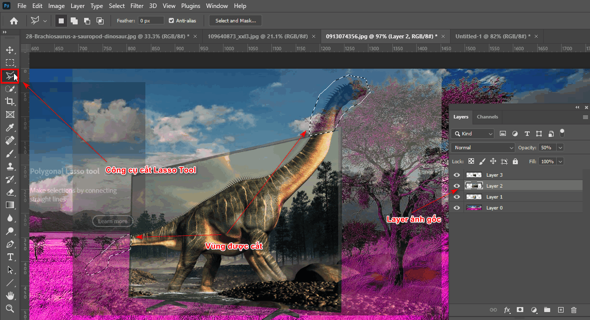 Cách tạo background 3D trong Photoshop 6 Cách tạo background dạng 3D trong Photoshop
