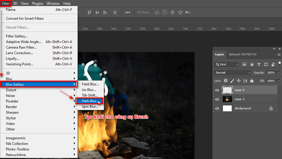Cách tạo một bức tranh đẹp trong photoshop 7 Cách tạo một bức tranh đẹp trong photoshop