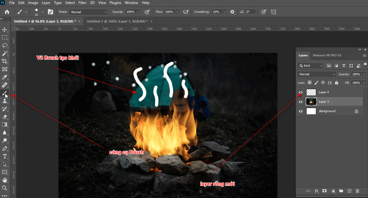 Cách tạo một bức tranh đẹp trong photoshop 6 Cách tạo một bức tranh đẹp trong photoshop