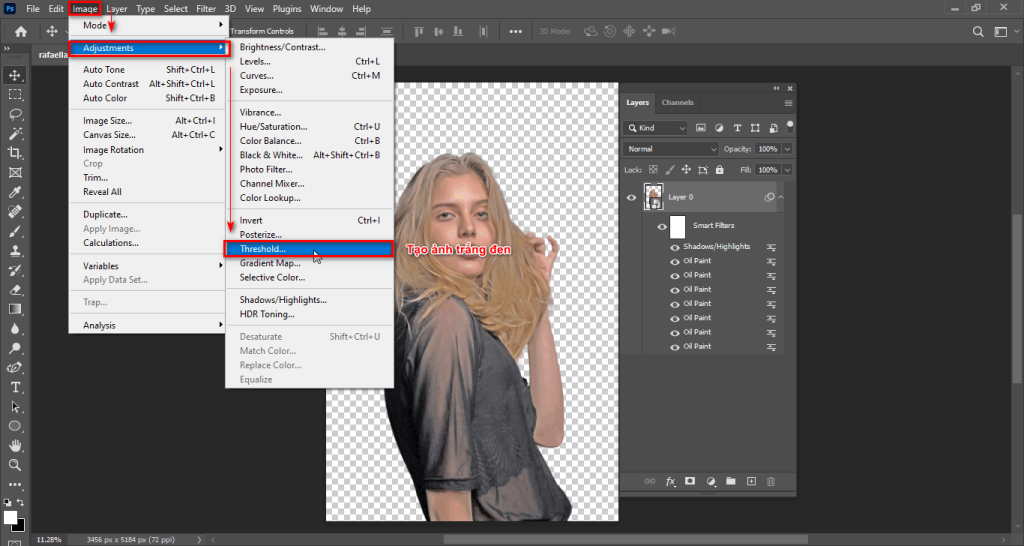 Cách tạo chân dung cổ điển trong Photoshop đơn giản 9 Cách đơn giản để tạo chân dung cổ điển trong Photoshop