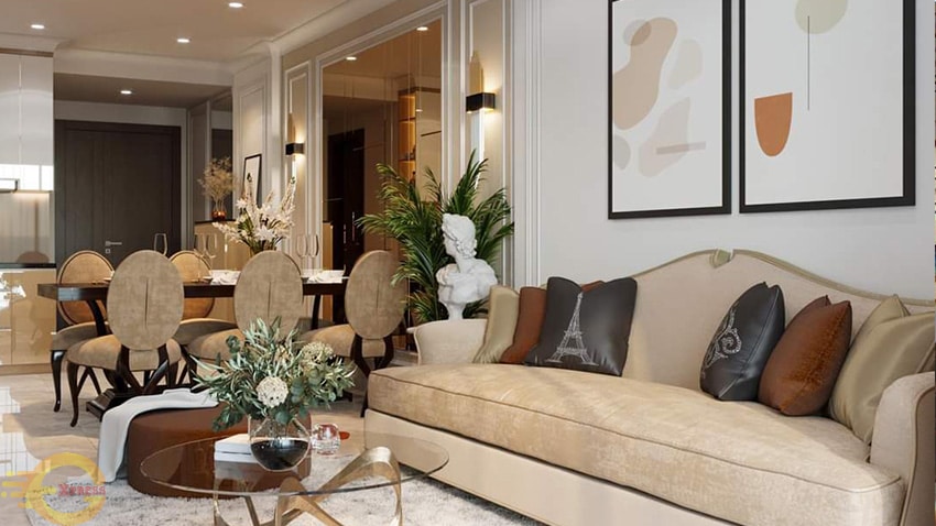 Thiết kế nội thất là gì? Nghề thiết kế nội thất lương bao nhiêu? 4 Thiết kế lại phòng khách: