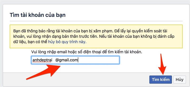 Cách lấy lại tài khoản facebook khi bị hack 90% lấy lại được 4 Cách lấy lại tài khoản facebook