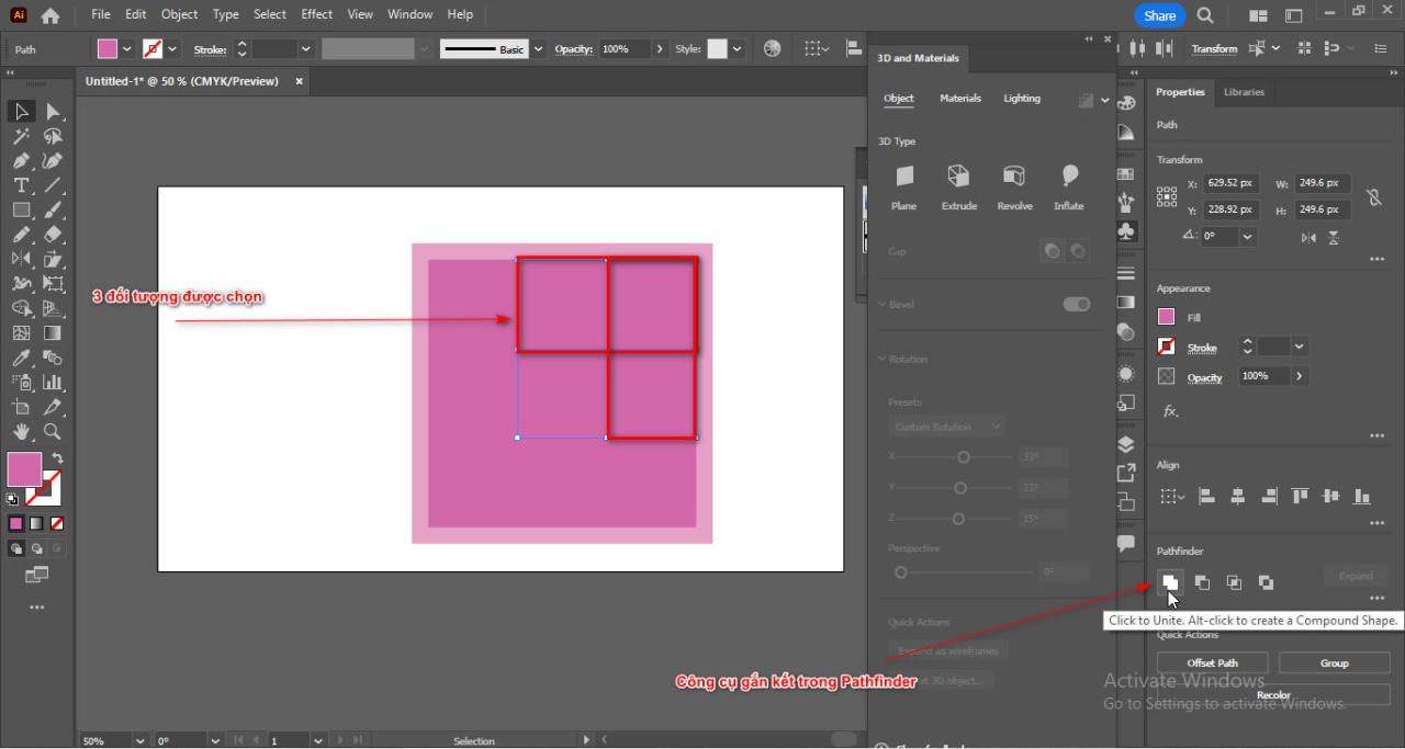 Cách tạo bàn phím 3D trong illustrator 9 Cách tạo bàn phim 3D trong illustrator