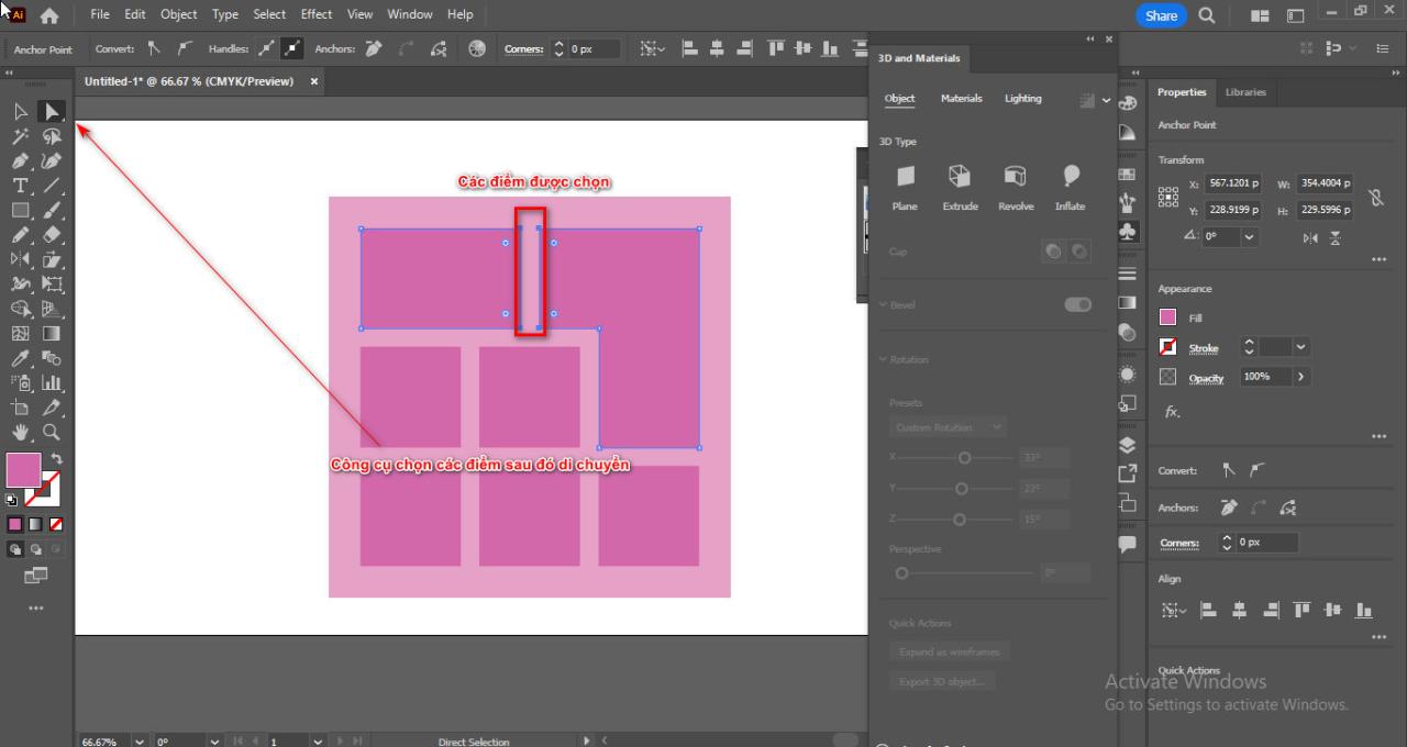 Cách tạo bàn phím 3D trong illustrator 11 Cách tạo bàn phim 3D trong illustrator