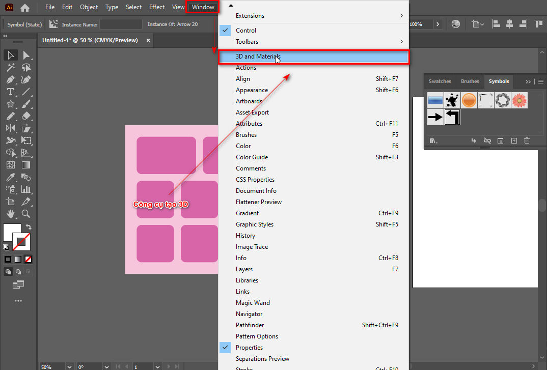 Cách tạo bàn phím 3D trong illustrator 14 Cách tạo bàn phim 3D trong illustrator