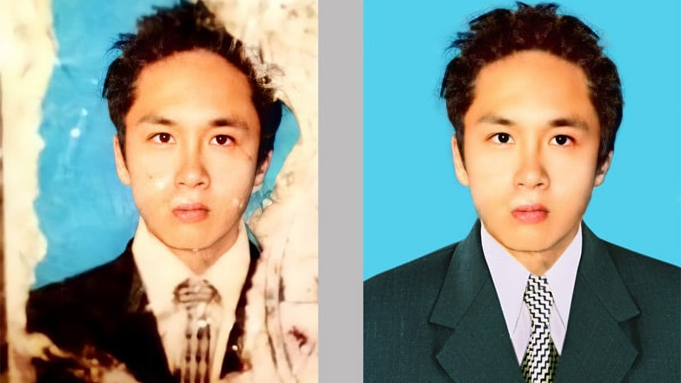 Cách phục chế ảnh trong Photoshop 9 Phục chế hình ảnh