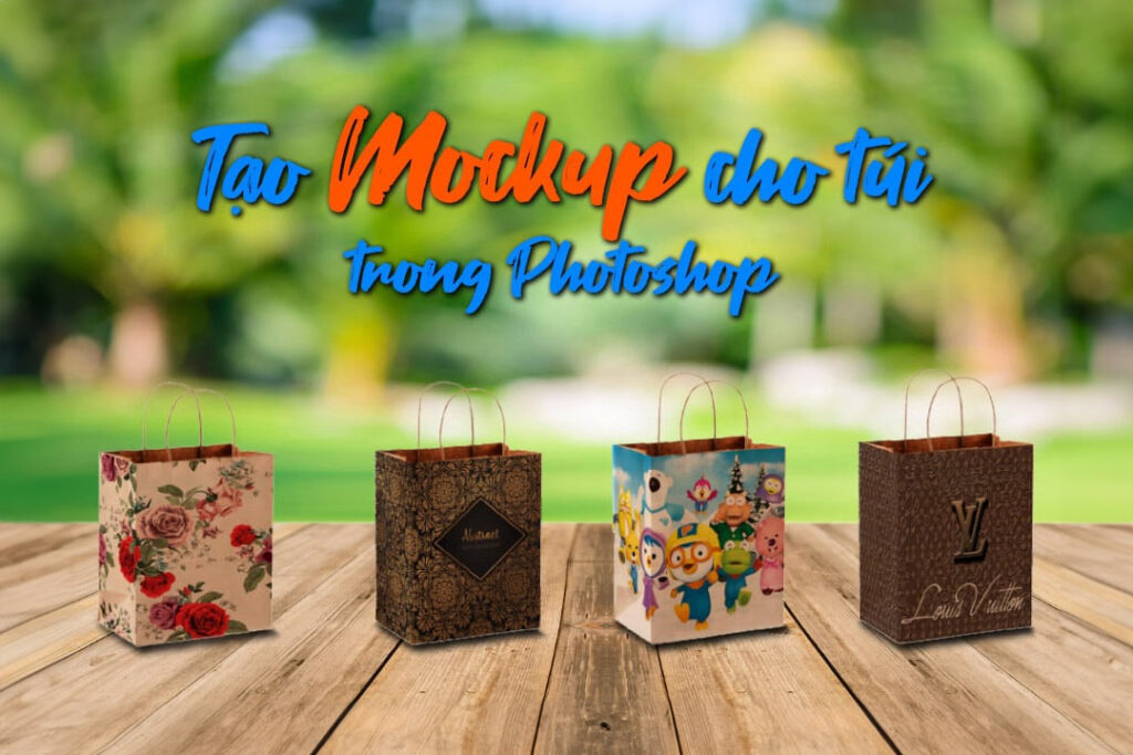 Cách mockup túi đơn giản trong photoshop - HOWTO