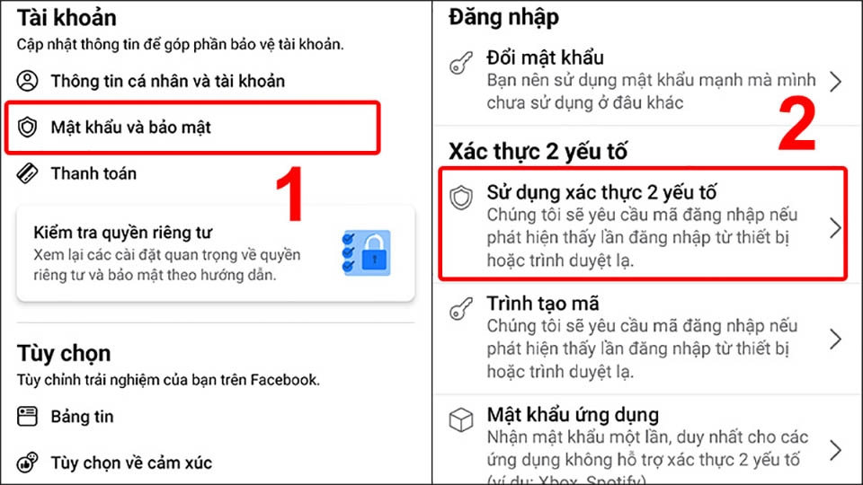 Cách cài bảo mật cho Facebook khỏi lo bị hack 6 Cách cài bảo mật cho Facebook