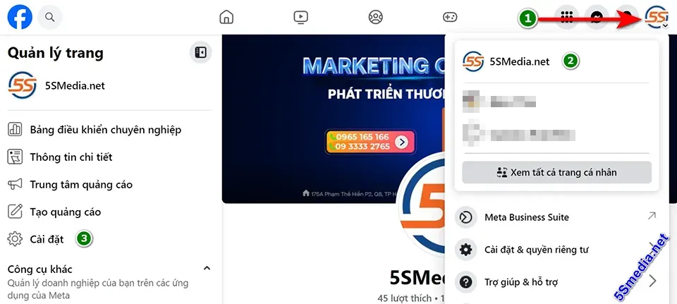 Cách phân quyền quản trị Fanpage Facebook 4 Cách phân quyền quản trị Fanpage Facebook