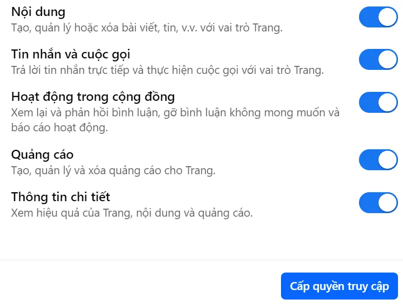 Cách phân quyền quản trị Fanpage Facebook 9 Cách phân quyền quản trị Fanpage Facebook