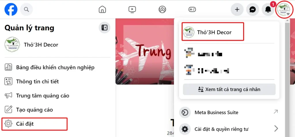 Cách phân quyền quản trị Fanpage Facebook 2 Cách phân quyền quản trị Fanpage Facebook